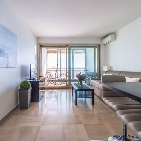 Sea Front - Panoramic Sea View Studio With Terrace Ницца Экстерьер фото