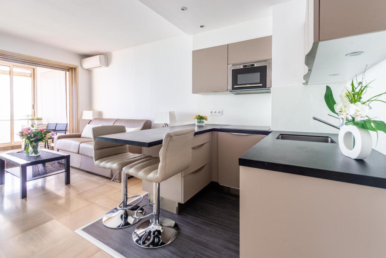 Sea Front - Panoramic Sea View Studio With Terrace Ницца Экстерьер фото